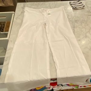 Tommy Bahama Wide Leg Bathing Suit Coverup Pants - Size L - NWT